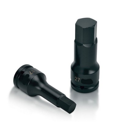 GAV 2649030 Ağır İş  3/4" Havalı Lokma Bits Hex/Alyan 30mm [H:100mm]