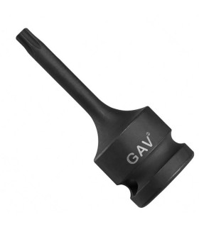 GAV 246010020 Ağır İş  1/2" Havalı Lokma Bits Torx TX20 [H:100mm]