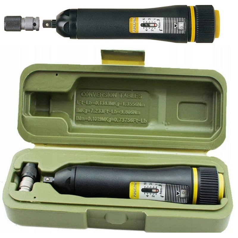 Proxxon 23347 MicroClick MC5 1–5Nm Torklu Tornavida 1/4" ±%6