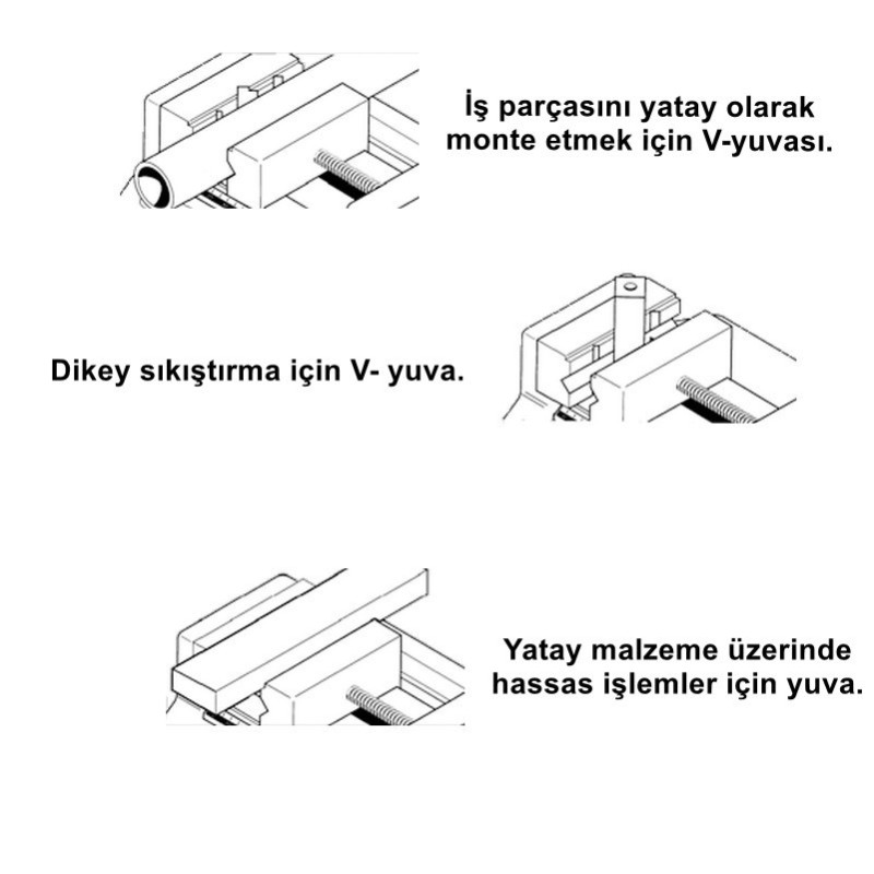 Proxxon 20392 Micromot Primus Mengene 75mm