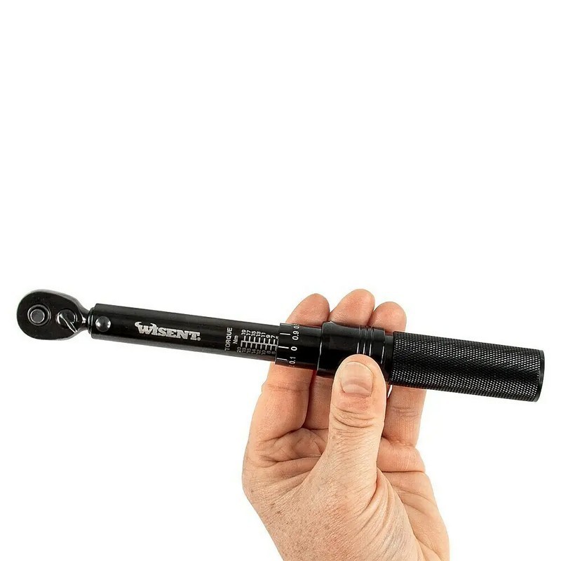 Wisent 2-20Nm 1/4" Ayarlanabilir Yön Mandallı Tork Anahtarı Bits Seti 18p ±%4