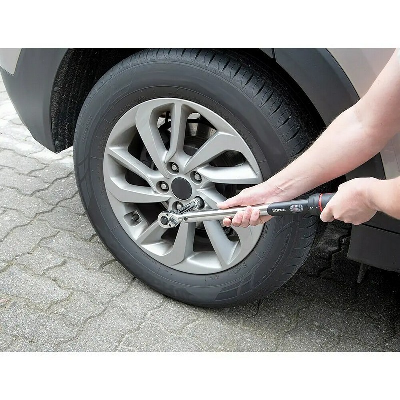 Wisent 40-200Nm 1/2" Ayarlanabilir Yön Mandallı Tork Anahtarı ±%4 90D