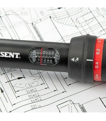 Wisent 5-25Nm 1/4" Ayarlanabilir Yön Mandallı Tork Anahtarı ±%4 90D