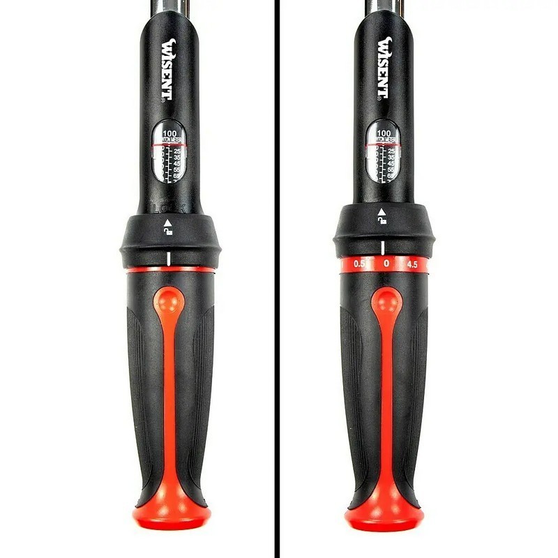 Wisent 20-100Nm 3/8" Ayarlanabilir Yön Mandallı Tork Anahtarı ±%4 90D