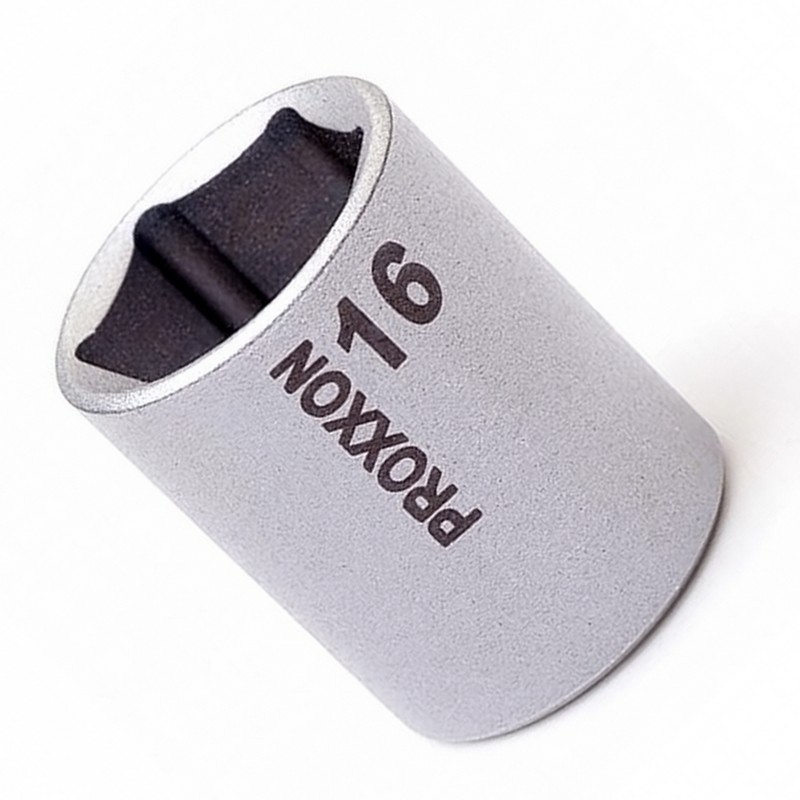 Proxxon Endüstriyel 23520 3/8" Kare Soketli Altıköşe Lokma 16mm