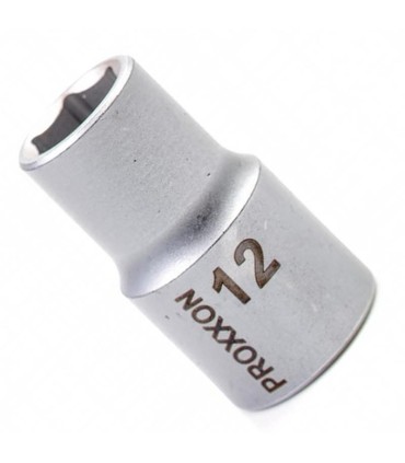 Proxxon Endüstriyel 23408 1/2" Kare Soketli Altıköşe Lokma 12mm