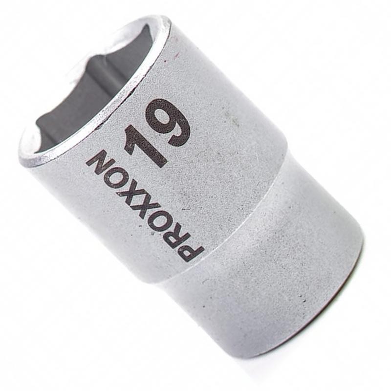 Proxxon Endüstriyel 23418 1/2" Kare Soketli Altıköşe Lokma 19mm