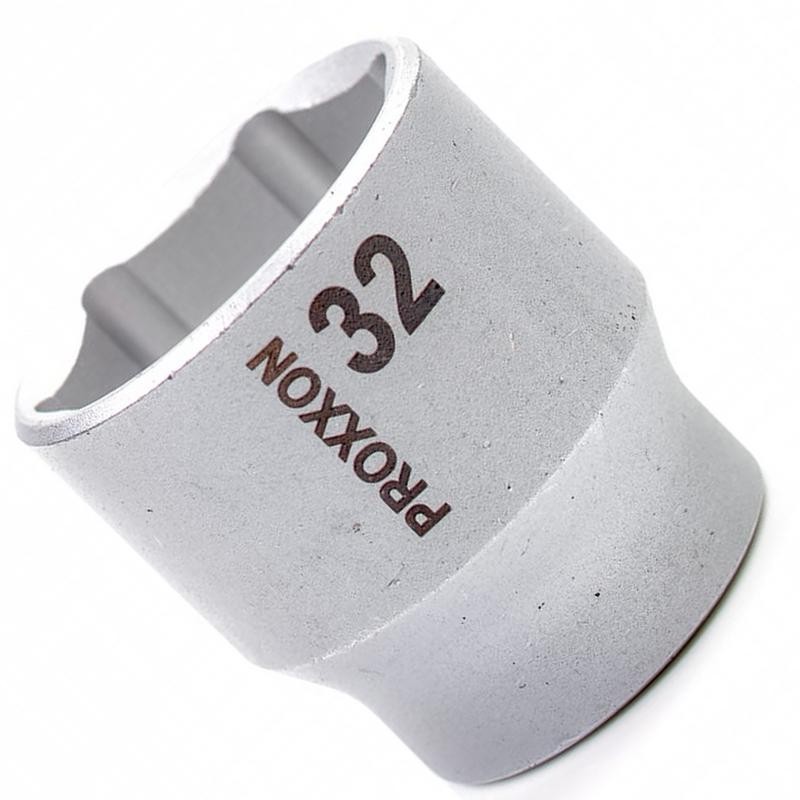 Proxxon Endüstriyel 23430 1/2" Kare Soketli Altıköşe Lokma 32mm