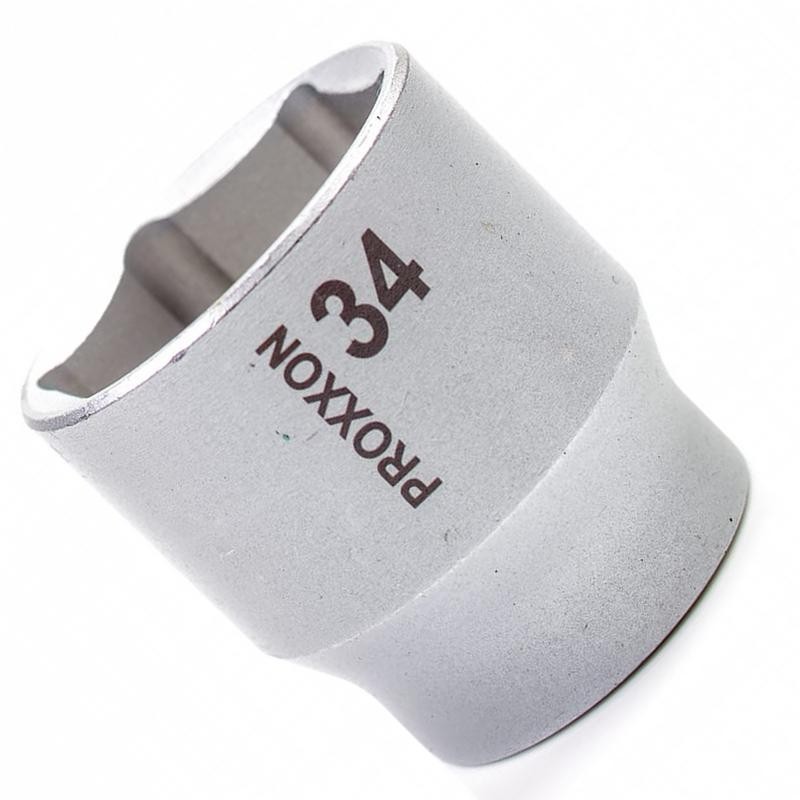 Proxxon Endüstriyel 23431 1/2" Kare Soketli Altıköşe Lokma 34mm