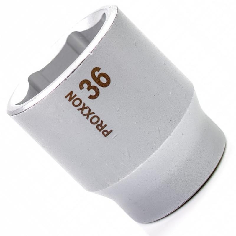 Proxxon Endüstriyel 23429 1/2" Kare Soketli Altıköşe Lokma 36mm