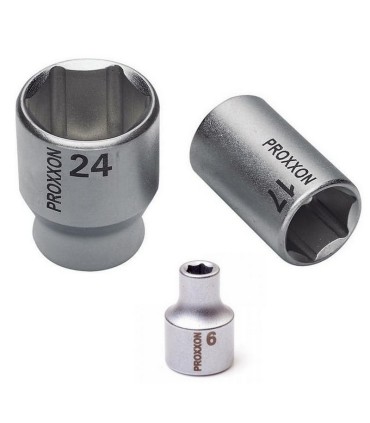 Proxxon Endüstriyel 23718 1/4" Kare Soketli Altıköşe Lokma 8mm