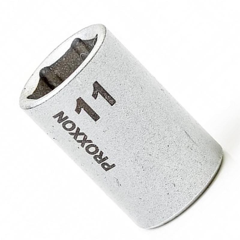 Proxxon Endüstriyel 23724 1/4" Kare Soketli Altıköşe Lokma 11mm