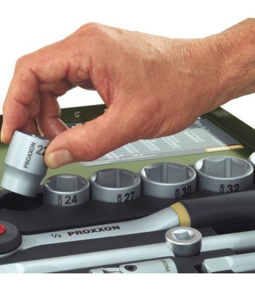 Proxxon Endüstriyel 23724 1/4" Kare Soketli Altıköşe Lokma 11mm