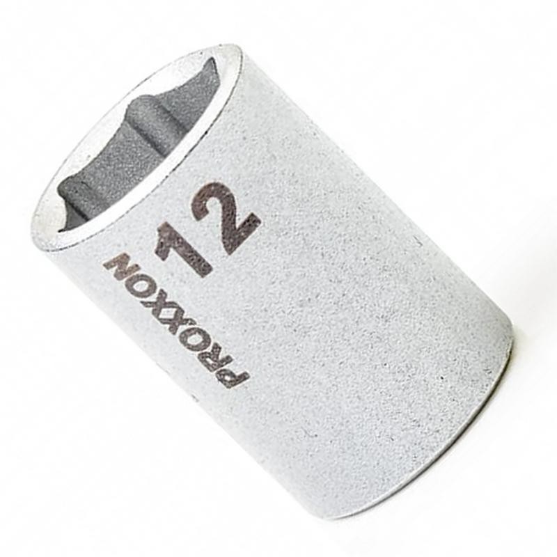 Proxxon Endüstriyel 23726 1/4" Kare Soketli Altıköşe Lokma 12mm