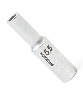 Proxxon Endüstriyel 23769 1/4" Kare Soketli Altıköşe Uzun Lokma 5.5mm