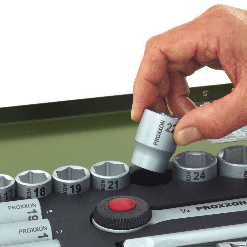 Proxxon Endüstriyel 23777 1/4" Kare Soketli Altıköşe Uzun Lokma 11mm