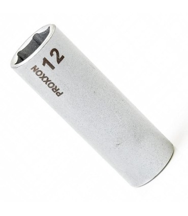 Proxxon Endüstriyel 23775 1/4" Kare Soketli Altıköşe Uzun Lokma 12mm