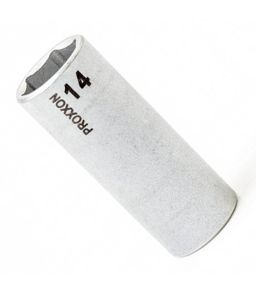 Proxxon Endüstriyel 23773 1/4" Kare Soketli Altıköşe Uzun Lokma 14mm