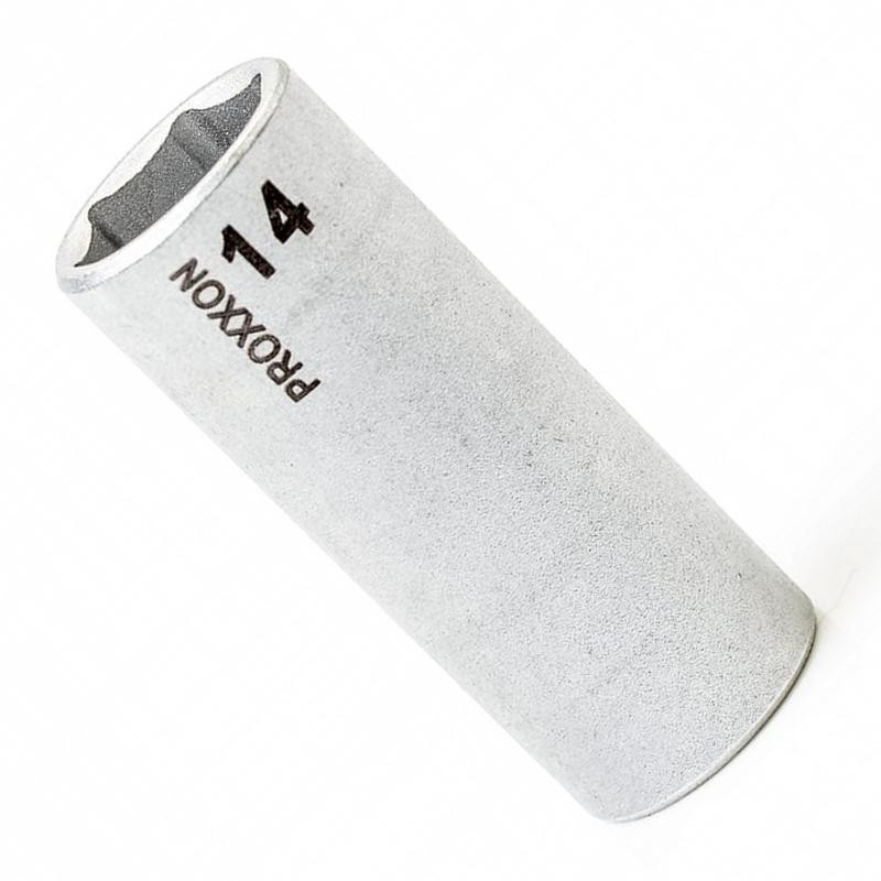 Proxxon Endüstriyel 23773 1/4" Kare Soketli Altıköşe Uzun Lokma 14mm