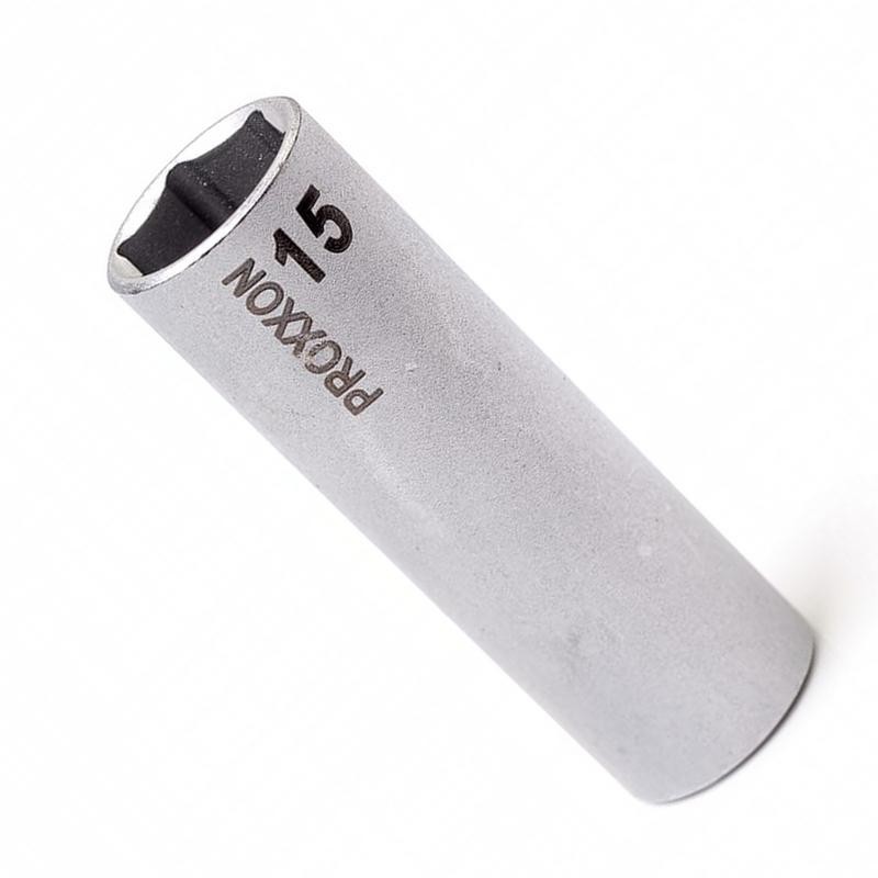 Proxxon Endüstriyel 23544 3/8" Kare Soketli Altıköşe Uzun Lokma 15mm