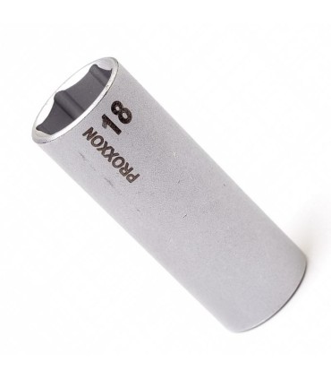 Proxxon Endüstriyel 23548 3/8" Kare Soketli Altıköşe Uzun Lokma 18mm