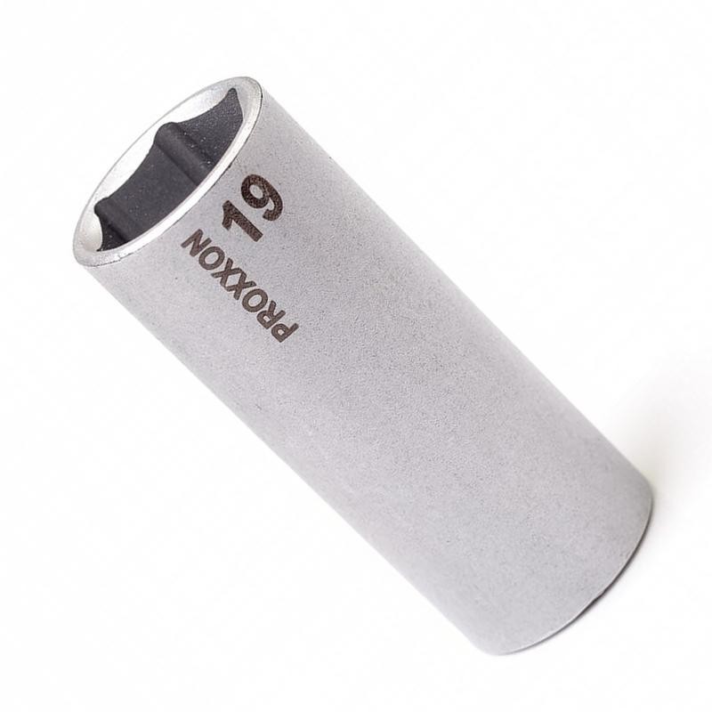 Proxxon Endüstriyel 23549 3/8" Kare Soketli Altıköşe Uzun Lokma 19mm