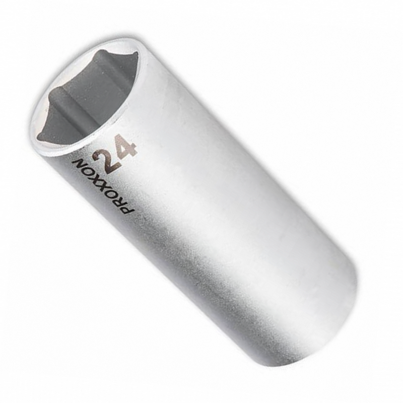 Proxxon Endüstriyel 23367 1/2" Kare Soketli Altıköşe Uzun Lokma 24mm