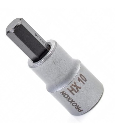 Proxxon Endüstriyel 23480 1/2" Kare Soketli Alyan/Hex Lokma Bits 10mm