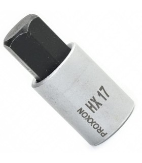 Proxxon Endüstriyel 23471 1/2" Kare Soketli Alyan/Hex Lokma Bits 17mm