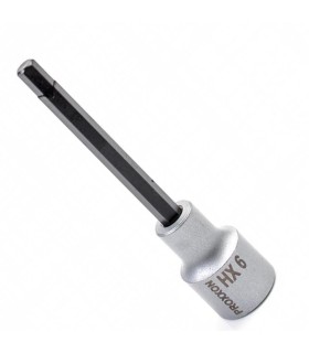 Proxxon Endüstriyel 23475 1/2" Kare Soketli Alyan/Hex Uzun Lokma Bits 6mm