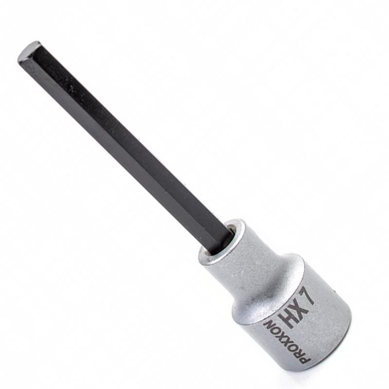 Proxxon Endüstriyel 23485 1/2" Kare Soketli Alyan/Hex Uzun Lokma Bits 7mm