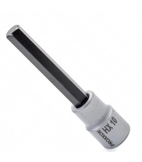 Proxxon Endüstriyel 23487 1/2" Kare Soketli Alyan/Hex Uzun Lokma Bits 10mm