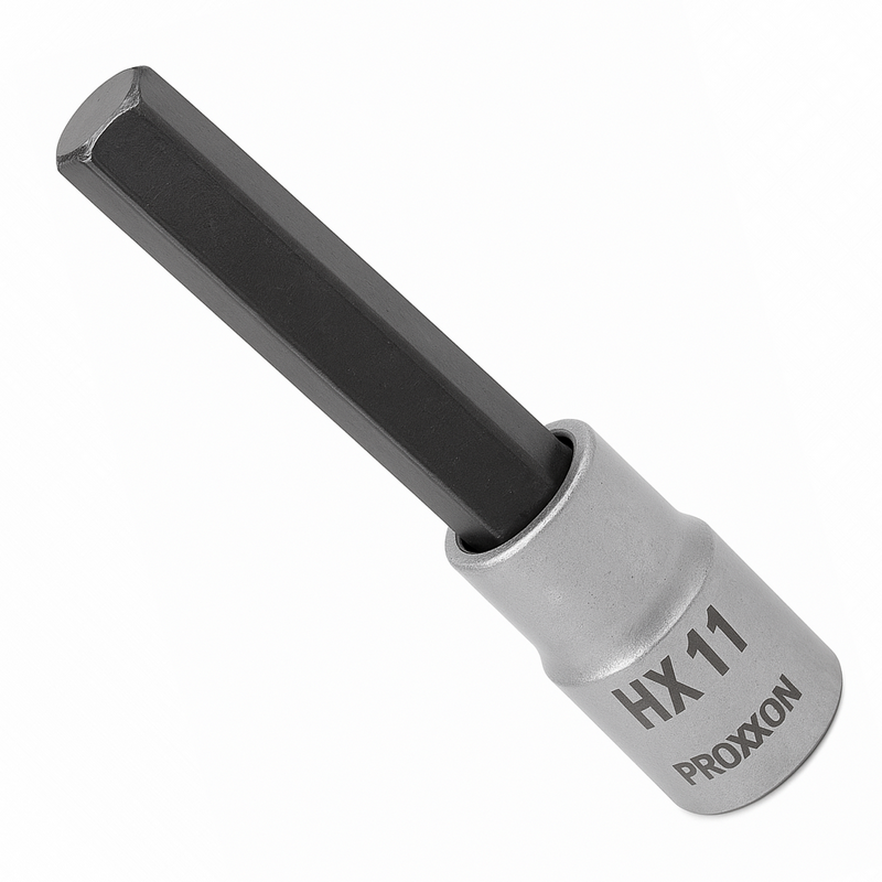 Proxxon Endüstriyel 23467 1/2" Kare Soketli Alyan/Hex Uzun Lokma Bits 11mm