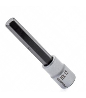 Proxxon Endüstriyel 23483 1/2" Kare Soketli Alyan/Hex Uzun Lokma Bits 12mm