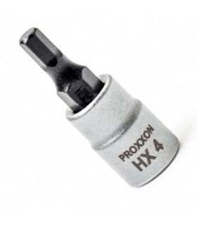 Proxxon Endüstriyel 23745 1/4" Kare Soketli Alyan/Hex Lokma Bits 4mm