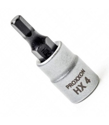 Proxxon Endüstriyel 23745 1/4" Kare Soketli Alyan/Hex Lokma Bits 4mm