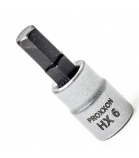 Proxxon Endüstriyel 23749 1/4" Kare Soketli Alyan/Hex Lokma Bits 6mm