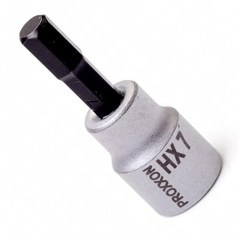 Proxxon Endüstriyel 23579 3/8" Kare Soketli Alyan/Hex Lokma Bits 7mm