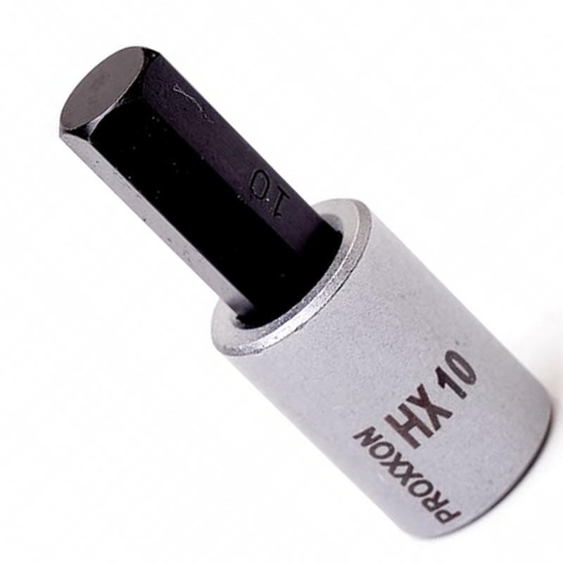 Proxxon Endüstriyel 23581 3/8" Kare Soketli Alyan/Hex Lokma Bits 10mm