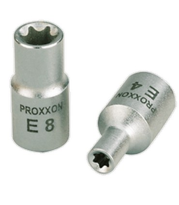 Proxxon Endüstriyel 23380 1/2" Kare Soketli Dişi Torx Lokma Bits E10
