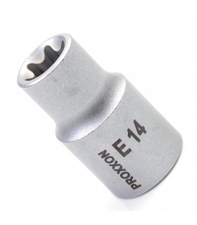 Proxxon Endüstriyel 23384 1/2" Kare Soketli Dişi Torx Lokma Bits E14