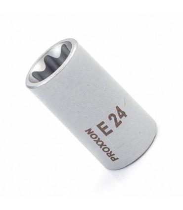 Proxxon Endüstriyel 23391 1/2" Kare Soketli Dişi Torx Lokma Bits E24