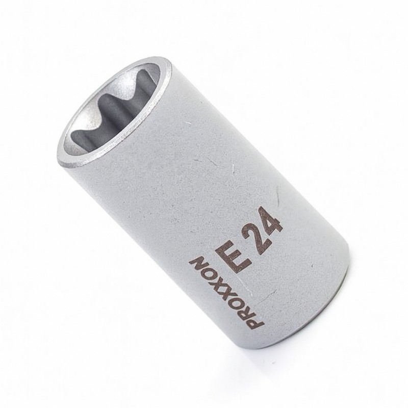 Proxxon Endüstriyel 23391 1/2" Kare Soketli Dişi Torx Lokma Bits E24