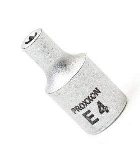 Proxxon Endüstriyel 23788 1/4" Kare Soketli Dişi Torx Lokma Bits E4