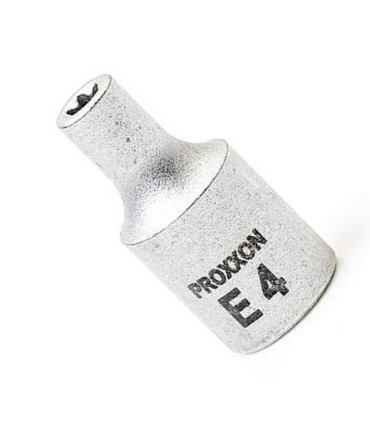 Proxxon Endüstriyel 23788 1/4" Kare Soketli Dişi Torx Lokma Bits E4