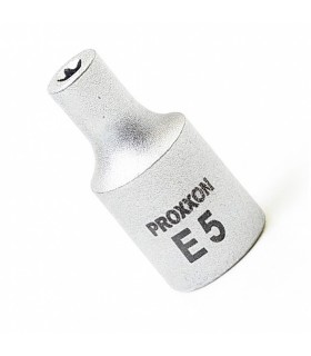 Proxxon Endüstriyel 23790 1/4" Kare Soketli Dişi Torx Lokma Bits E5