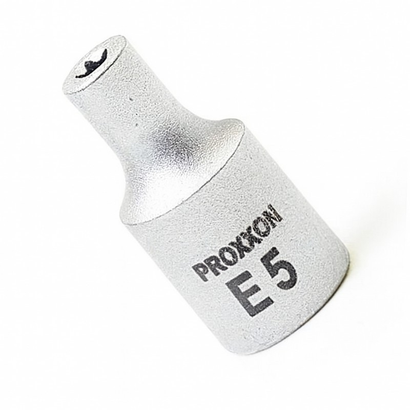 Proxxon Endüstriyel 23790 1/4" Kare Soketli Dişi Torx Lokma Bits E5