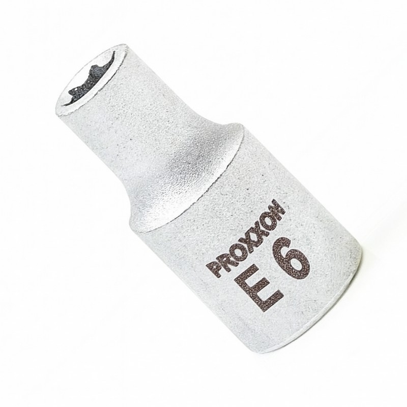 Proxxon Endüstriyel 23792 1/4" Kare Soketli Dişi Torx Lokma Bits E6