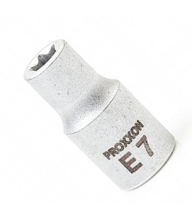 Proxxon Endüstriyel 23793 1/4" Kare Soketli Dişi Torx Lokma Bits E7