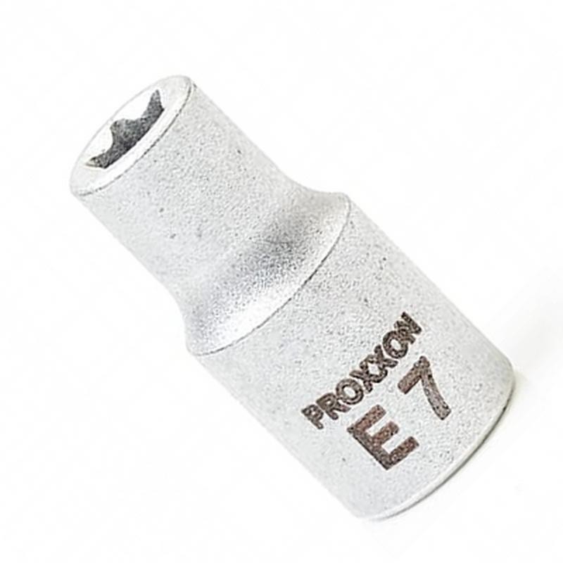 Proxxon Endüstriyel 23793 1/4" Kare Soketli Dişi Torx Lokma Bits E7